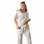 Женская хлопковая трикотажная пижама капри с футболкой Hays 36432 0