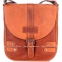 Мужская кожаная сумка через плечо BURRY 3100 коричневая 3