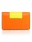 Клатч Italian Bags 1663_orange_yellow Кожаный Оранжевый 0