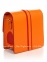 Клатч Italian Bags 1721_orange Кожаный Оранжевый 1
