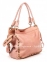 Сумка На Каждый День Italian Bags 6059_vintage_roze Кожаная Розовый 1