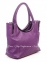 Сумка На Каждый День Italian Bags 6707_fiolet Кожаная Фиолетовый 1