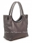 Сумка На Каждый День Italian Bags 6707_gray Кожаная Серый 1