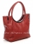 Сумка На Каждый День Italian Bags 6707_red Кожаная Красный 1