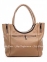 Сумка На Каждый День Italian Bags 6707_taupe Кожаная Таупе 0