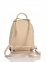 Рюкзак Genuine Leather 8002-beige кожаный Бежевый 0