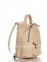 Рюкзак Genuine Leather 8002-beige кожаный Бежевый 1