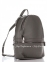 Рюкзак Genuine Leather 8482-gray кожаный Серый 1
