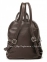 Рюкзак Italian Bags 8485_dark_brown Кожаный Коричневый 1