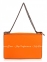 Клатч Italian Bags 8909_orange Кожаный Оранжевый 0