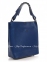 Сумка На Каждый День Italian Bags 8965_blue Кожаная Синий 1