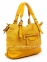 Сумка На Каждый День Italian Bags 9357_vintage_yellow Кожаная Желтый 1