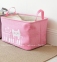 Корзина для игрушек Berni Cat pink на завязках (43483) 2