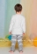 Детская пижама для мальчика с длинным рукавом Sevim 8051 0
