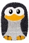 Коврик PHP Pingui grigio 55х80 0