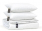 Всесезонный набор одеяло и две подушки MirSon EcoSilk 1660 Eco Light White 140х205 (2200002654968) 1