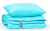 Антиаллергенный набор одеяло c подушкой MirSon EcoSilk 1658 Eco Light Blue 200х220 (2200002655057) 1