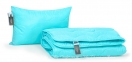 Всесезонный набор одеяло с подушкой с эвкалиптом MirSon 1700 Eco Light Blue 172х205 (2200002656009) 2