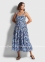 Летнее хлопковое платье Seafolly 54254-DR med.blue 0