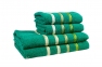 Махровое полотенце для лица IzziHome Vega 50х90 зеленый 0