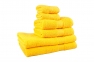 Махровое полотенце банное Hobby Rainbow 70х140 желтый 0