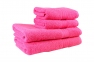 Махровое полотенце банное Hobby Rainbow 70х140 розовый 0