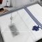 Постельное белье сатиновое с вышивкой Maison Dor Maison Deluxe navy евро 0