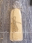 Однотонная простынь на резинке из вареного хлопка Limasso Akdeniz Exclusive beige 160x200x30 0