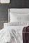 Набор постельное белье с пледом Karaca Home Quatre Delux Murdum 2020-1 евро фиолетовый 0