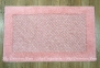 Коврик Irya Waffles Pink 50х80 розовый 0