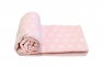 Одеяло детское Vladi Горох 100X140 Розовый (2200000546982) 0