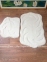 Набор ковриков в ванную комнату IzziHome Super Eva Krem 60x50 и 60x100 (2200000549044) 0
