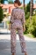 Шелковый комплект пижама с халатом Mia-Amore Эстель 3616 1