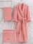 Набор женский халат с полотенцами Marie Claire Gladic pink 1