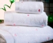 Набор полотенец Soft Cotton Love 30х50 + 50х100 + 75х150 розовый 1