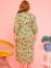 Длинное трикотажное платье с рукавом 3/4 Cocoon P26130 1