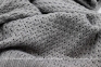 Плед Biederlack Bocasa Wohndecke Knit grey 130х170 1