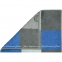 Полотенце Cawoe Studio Karo 954-17 blau 80х150 1