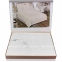 Бамбуковое постельное белье с жаккардом Maison Dor Adrieen white евро 1