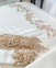 Сатиновое постельное белье с вышивкой Dantela Vita Safir krem евро 1