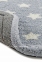 Набор ковриков в ванную комнату IzziHome Lux Suffy 40X60+60X90 Yildizli Gri (2200000545114) 1
