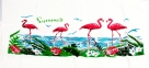 Полотенце LightHouse Bamboo Peshtemal Flamingo New 90x180 (2200000549761) 1