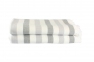 Махровое полотенце Hobby Stripe Peshtemal 70X140 Серый (8698499315761) 1