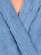 Мужской махровый халат с капюшоном Arya Miranda Soft голубой 2