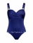 Купальник слитный Marc & Andre L1936-981-N Basic Collection синий 1