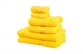 Махровое полотенце банное Hobby Rainbow 70х140 желтый 1