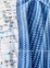 Набор постельное белье с пледом Karaca Home Vella Mavi 2020-1 евро голубой 1
