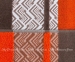 Махровое полотенце Hobby Nazende 50X90 Оранжевый/Коричневый (8698499313767) 2
