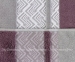 Махровое полотенце Hobby Nazende 50X90 Сливовый/Серый (8698499313804) 2