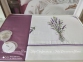 Сатиновое постельное белье с вышивкой Dantela Vita Lavender евро 3